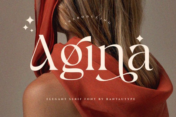 Agina Font: Modern Serif Elegance