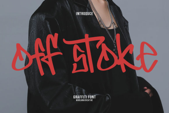 Discover Off Stoke Font: A Whimsical Graffiti Typeface