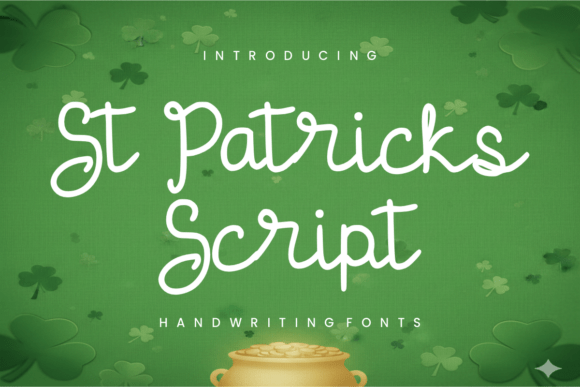 Discover the Charm of St Patricks: A Festive Display Typeface
