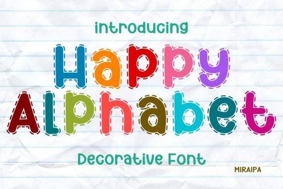 Happy Alphabet Font: A Friendly Design Essential