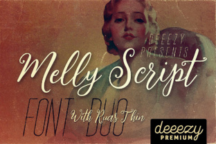 Melly Script Font Duo: Vintage Style for Modern Designs