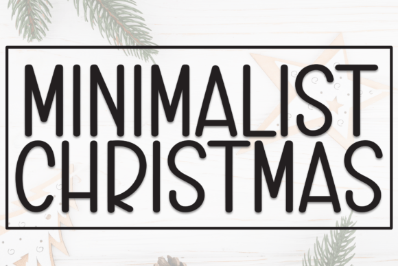 Minimalist Christmas Font: Timeless Handwritten Charm