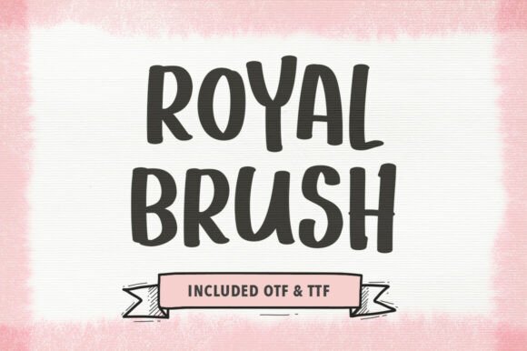 Royal Brush Font: Commanding Attention with Handcrafted Authority