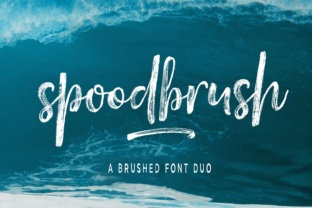 Spoodbrush Font Duo: Crafting Personal & Dynamic Designs