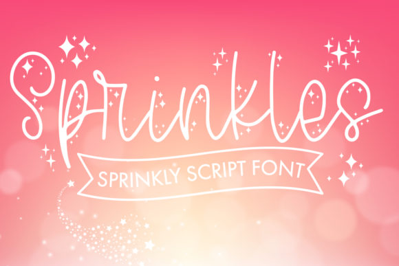 Sprinkles Font: A Sparkly Handwritten Delight for Creative Projects