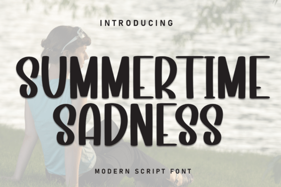 Summertime Sadness Font: A Sweet, Friendly Handwritten Display Typeface